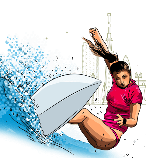  Surfing Olympics 2020