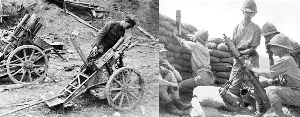 Weapons Used In WW1