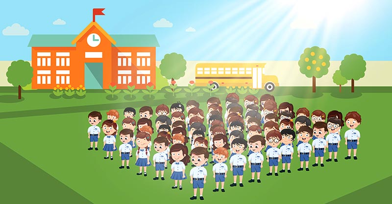 school assembly clipart